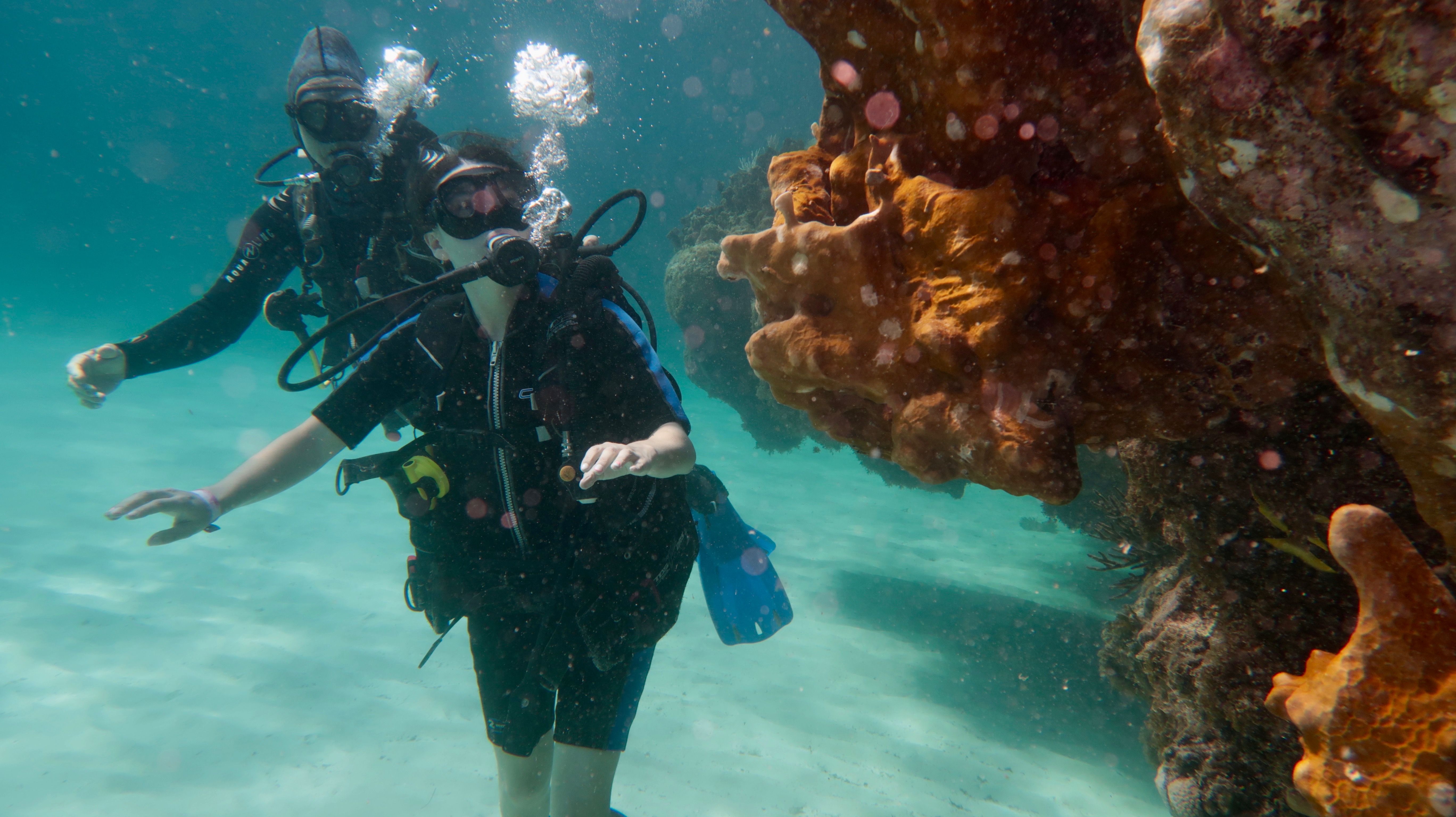 First dive experience Cuba